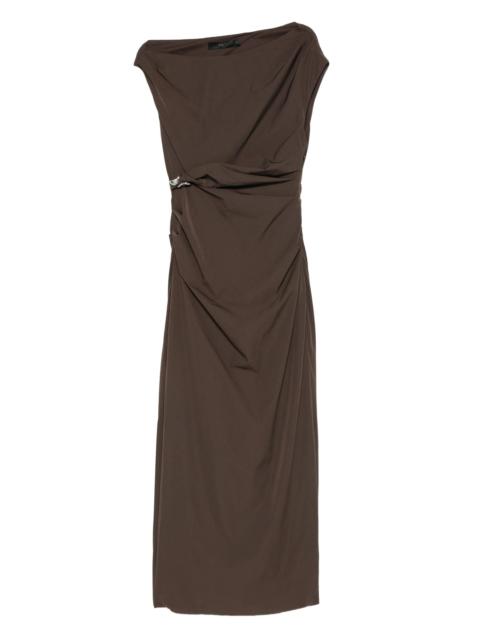 SIR. Sol off-shoulder maxi dress