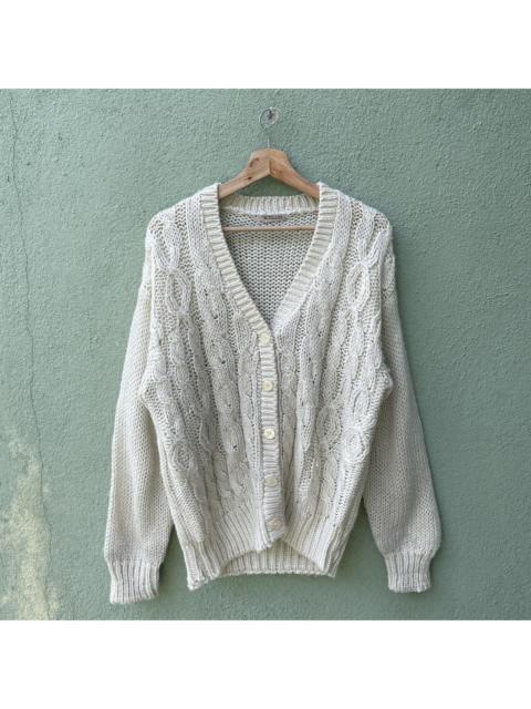 Other Designers Japanese Brand - Vintage K-Club Knit Cardigan Knitwear Like Kurt Cobain
