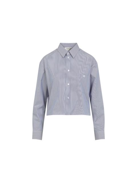 Celine Triomphe Cropped Shirt Women