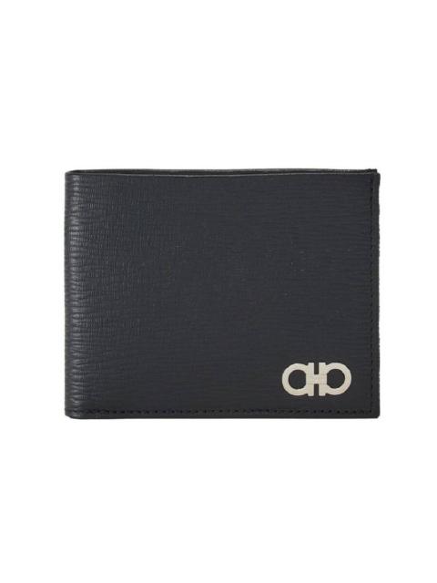 FERRAGAMO Ferragamo Gancini Bi-Fold Leather Wallet