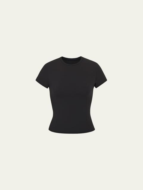 SKIMS Fits Everybody Short-Sleeve Crewneck T-Shirt