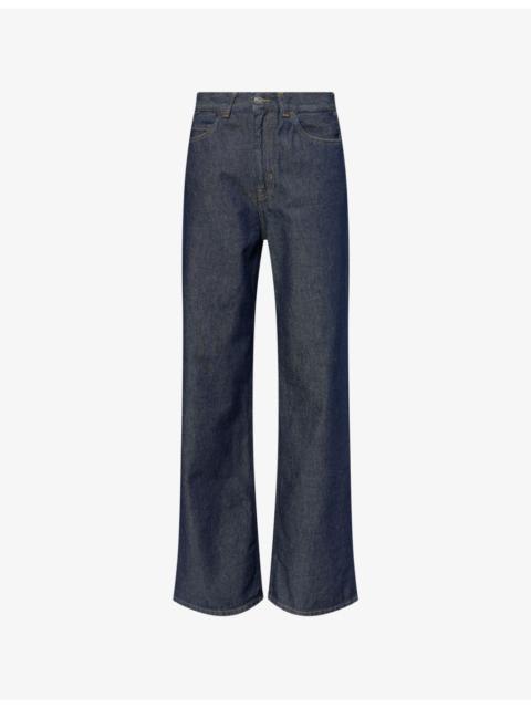 Carhartt Jane Relaxed-Fit Wide-Leg Denim Jeans