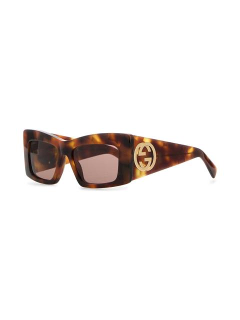 GUCCI Printed Acetate Sunglasses