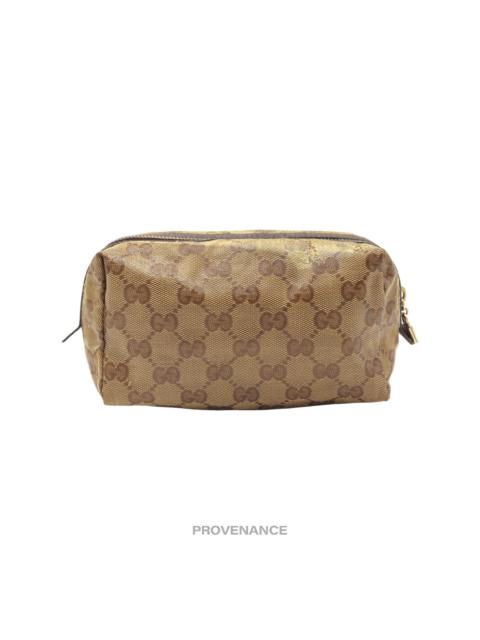 Gucci Zip Pouch - GG Canvas Glace