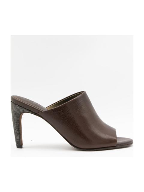 Brunello Cucinelli Brown Leather Pumps