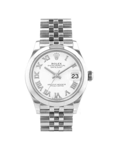 Pre-owned Rolex Datejust 31 Automatic Chronometer White Dial Men's Watch 278240 WRJ