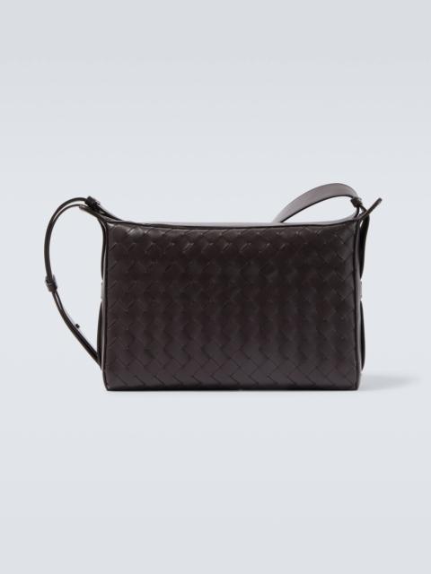 Bottega Veneta Tribeca Intrecciato leather crossbody bag