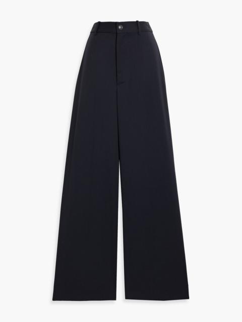 NILI LOTAN Johan wool-blend twill wide-leg pants