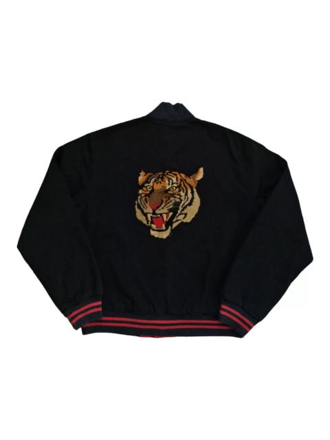 Other Designers 90s Polo Ralph Lauren Tiger Head Varsity Jacket