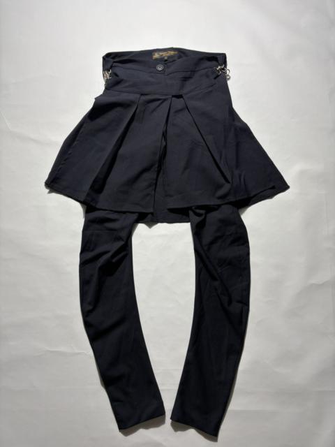 Vivienne Westwood VIVIENNE WESTWOOD ANGROMANIA DECONSTRUCTED KILT TROUSER PANT