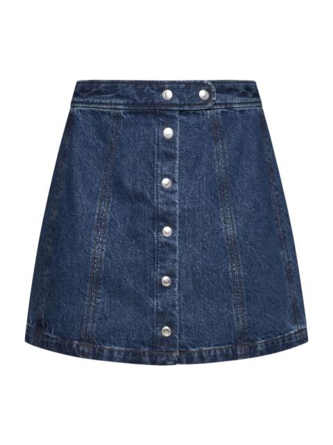 Poppy Denim Miniskirt