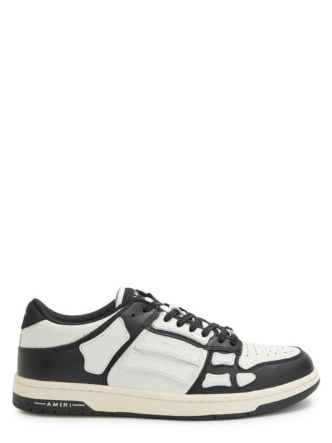 AMIRI Amiri Skel Panelled Leather Sneakers