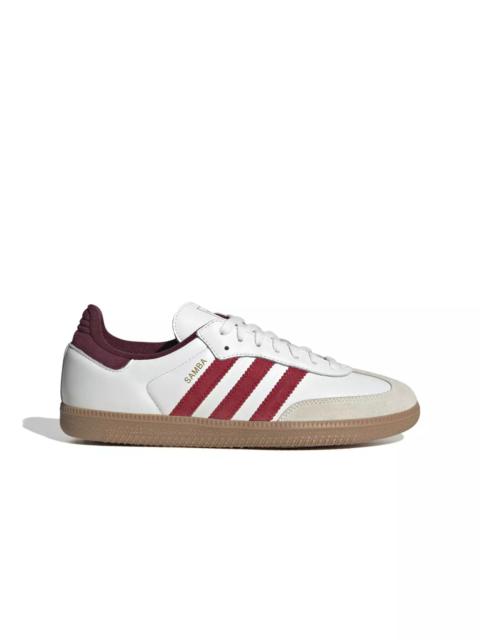 adidas Originals Samba OG "Core White/Better Scarlet/Shadow Red" Men's Shoe