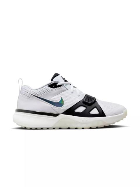 Nike Air Zoom Diamond Elite Turf "White/Black/Pure Platinum/Bright Crimson" Men's Baseball Shoe