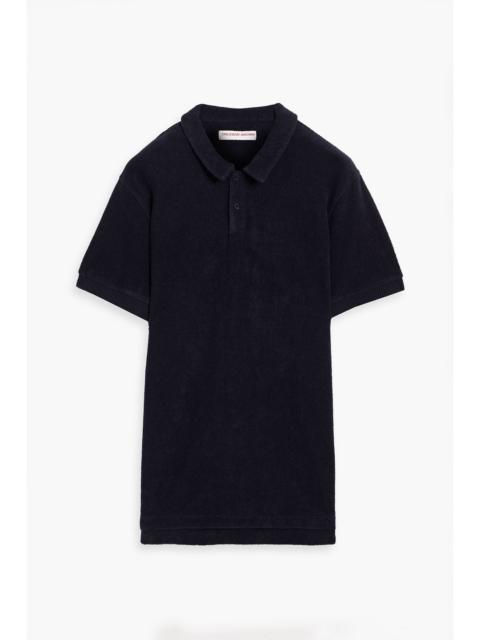 ORLEBAR BROWN Lorenzo cotton-terry polo shirt