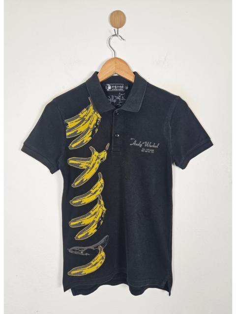 Other Designers Hysteric Glamour x Andy Warhol pop art polo shirt