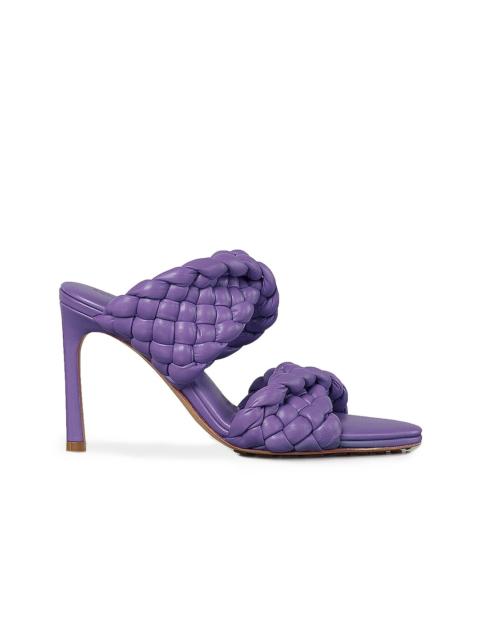 Bottega Veneta Padded Woven Leather Sandals
