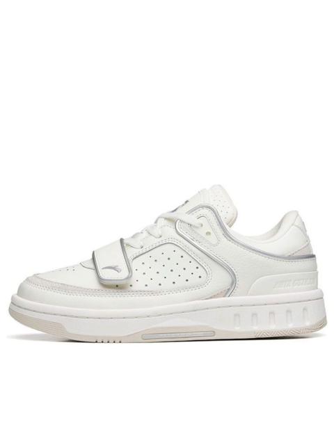 ANTA (WMNS) ANTA Skateboarding Series Sneakers 'White Silver' 122238015A-3