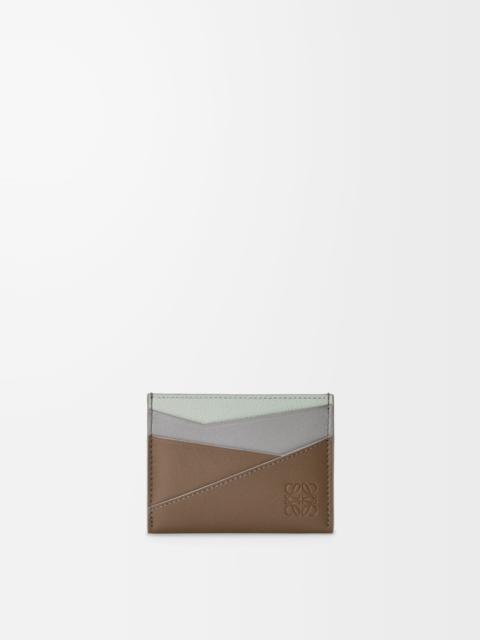 Loewe Puzzle plain cardholder in classic calfskin