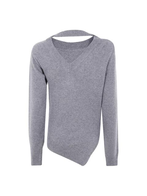 Two-Way Deconstructed sweater
