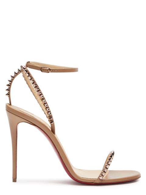 Christian Louboutin Christian Louboutin So Me 100 Studded Leather Sandals
