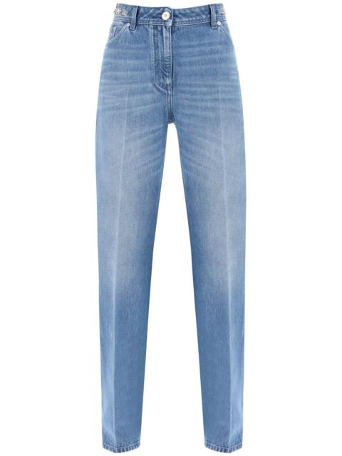 Versace Boyfriend Jeans With Tailored Crease