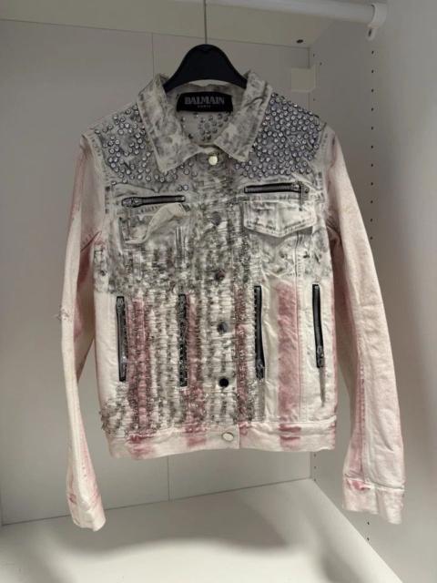 Balmain Balmain SS11 Runway Safety Pins Trucker Jacket