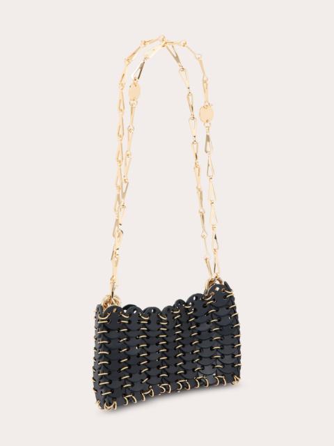 rabanne 1969 Nano Embellished Leather Shoulder Bag