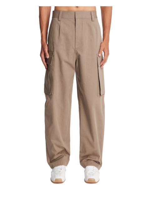 Beige Cargo Pants