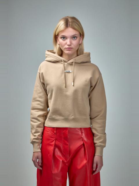 JACQUEMUS Le Hoodie Gros Grain