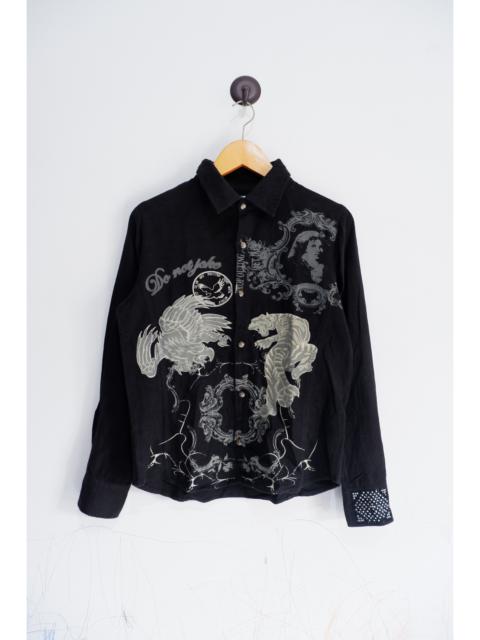 Japanese Brand - Midas Japan Brand Printed Flanel Shirt
