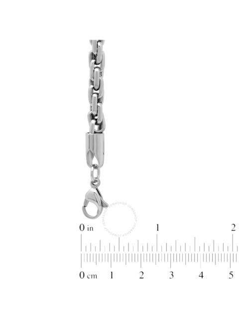 Robert Alton - Robert Alton Stainless Steel Singapore Link with Yellow Finish Men's Jewelry Set