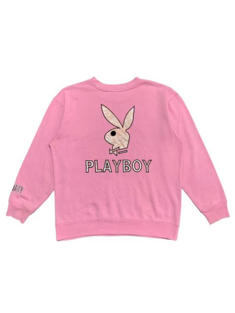 Other Designers Vintage Playboy Big Logo Pink Sweatshirt