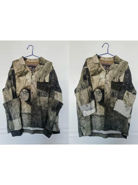 Ziggy Chen ziggy chen 21aw Taihu Stone Double-Wear Shirt