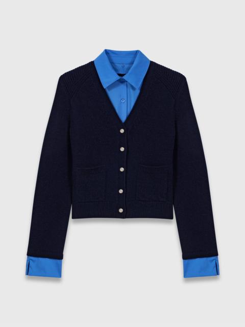 maje Cardigan with removable details