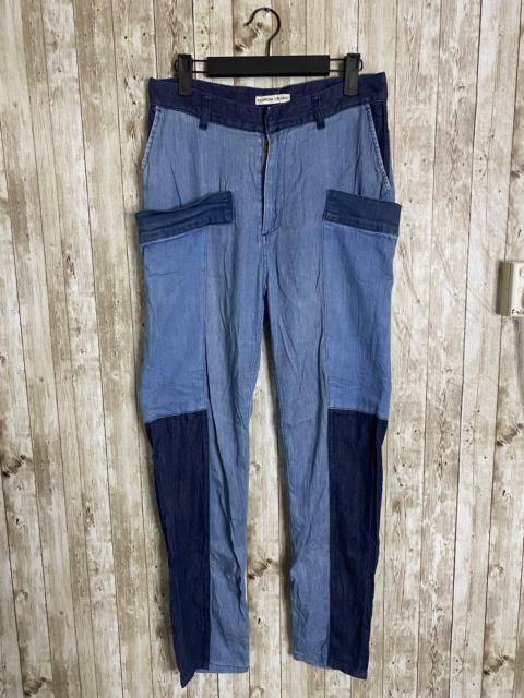 Other Designers Issey Miyake - Tsumori Chisato Two Tone Side Pocket Pants