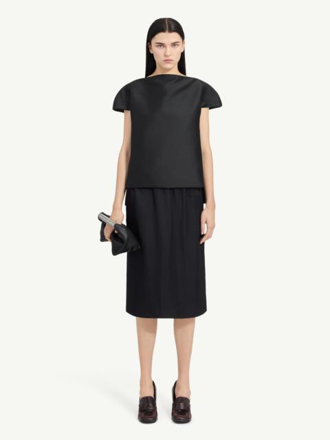 MM6 Maison Margiela Cap-Sleeve Top