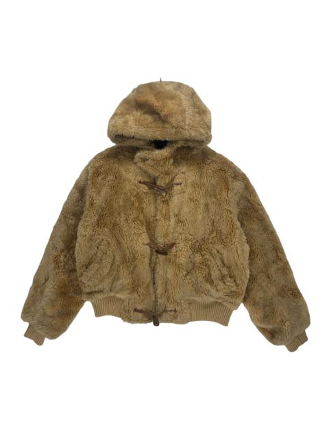 Other Designers Archival Clothing - JUNKO SHIMADA FAUX FUR CROPPED JACKET #3506-46