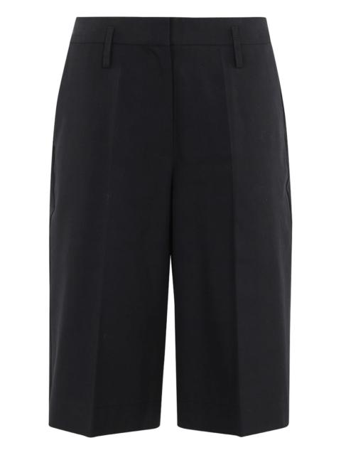 HERSKIND pressed-crease bermudas