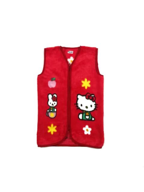 Other Designers vintage hello kitty fleece vest zipper