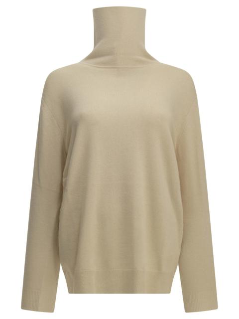 Max Mara Max Mara Wool Cashmere Turtleneck Sweater Beige