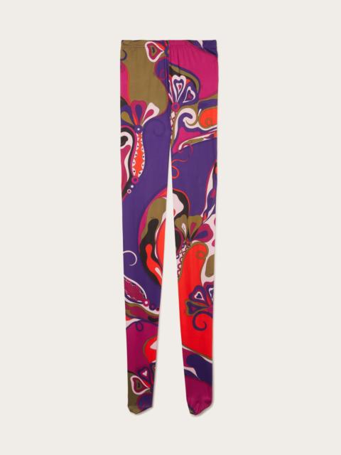 PUCCI ORCHIDEE PRINT TIGHTS