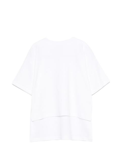 Alaïa layered T-shirt