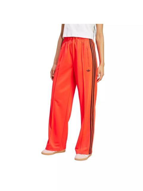 adidas Originals Women's Adicolor Classic Firebird Loose Track Tracksuit Bottoms -Red/Black