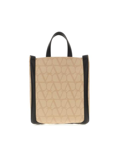 Valentino Valentino Garavani Beige Toile Iconographe Fabric Handbag