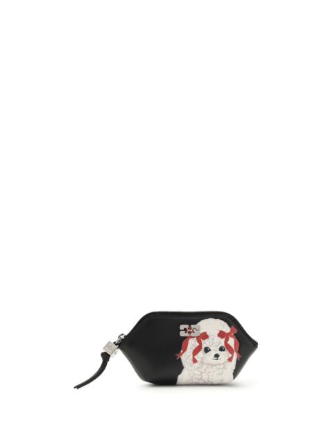 GANNI Ganni Bou Coin Purse With Poodle