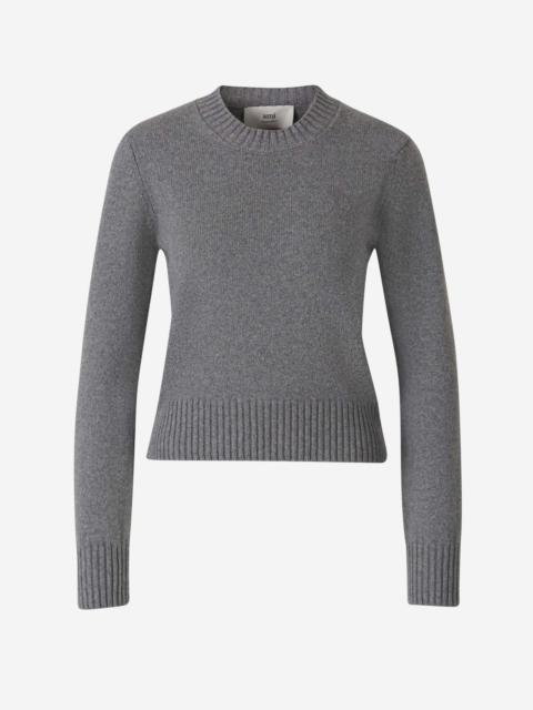 AMI Paris CASHMERE LOGO SWEATER