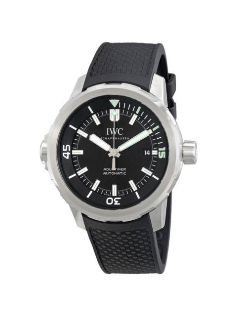 IWC Schaffhausen Pre-owned IWC Aquatimer Black Dial Men's Watch IW328802