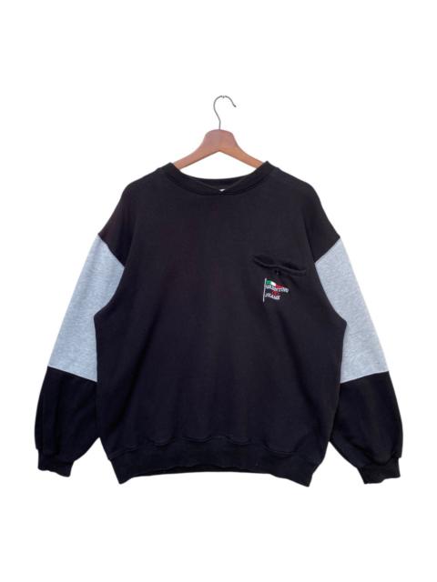 Valentino Jeans Sweatshirt Pocket Pullover Jumper Size 50