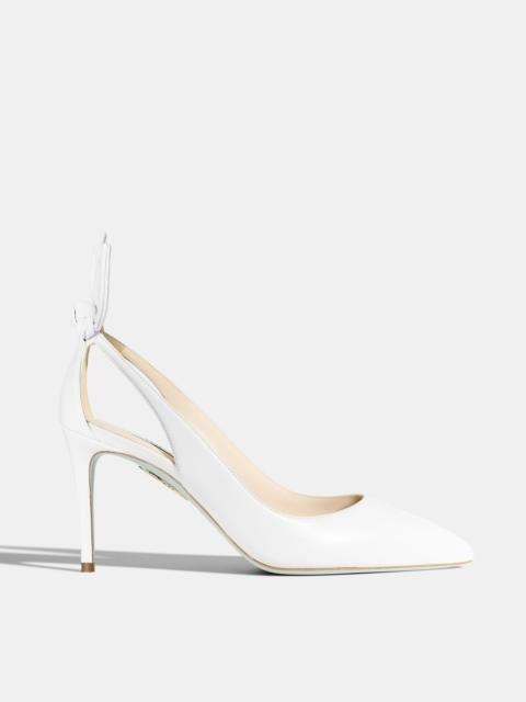 AQUAZZURA Bow Tie Pump 85